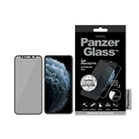 Szkło hartowane PanzerGlass E2E Super+ na iPhone X/XS/11 Pro - czarne