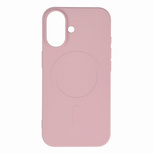 Liquid Silicone Case MagSafe for iPhone 16 Plus - light pink