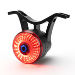 Wozinsky WIS-02 Wasserdichte Smart-Rückleuchte, 1 Stück – Schwarz