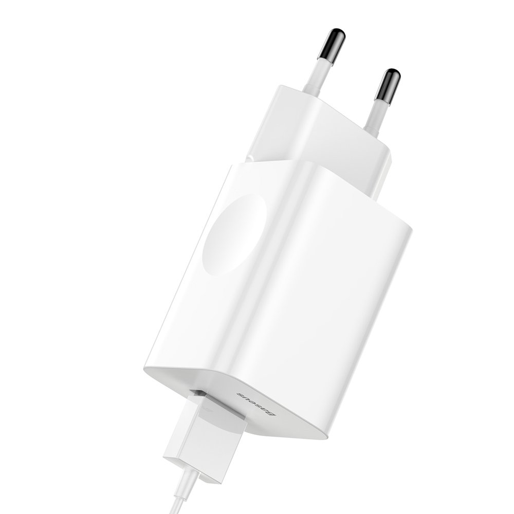 Baseus Charging Quick Charger CCALL-BX02 with USB-A port on a white background