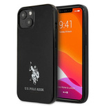 US Polo USHCP13MUMHK iPhone 13 6,1&quot; schwarz/schwarzes Hartschalengehäuse mit Pferdelogo