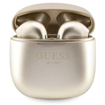 Guess GUTWST26PSD TWS Bluetooth-Kopfhörer + Dockingstation – Gold Classic EST Logo