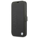 Etui BMW BMFLBKP13SSLLBK iPhone 13 mini 5,4" czarny/black book Signature