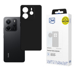 3mk Matt Case Pro Hülle für Xiaomi Redmi Note 14 4G - Mattschwarz