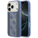 Guess 4G Stripe MagSafe Case für iPhone 17 Pro - Blau