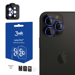 3mk Lens Protection Pro Camera Cover - with Blue Frame for iPhone 15 Pro