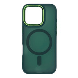 Magnetic Collection MagSafe iPhone 16 Pro Case - Dark Green