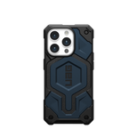 UAG Monarch Pro case with MagSafe for iPhone 15 Pro - dark blue