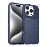 Thunder Case for iPhone 16 Pro Max Silicone Case - Blue