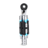Rockbros TG-8601 Fahrrad-Multitool S2 Ratsche mit zylindrischem Gehäuse – Schwarz