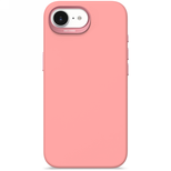 Decoded Silikon-Backcover mit MagSafe für iPhone 16e – Pink