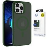 3mk Smoke MagCase for iPhone 16 Pro Max - Green-Translucent