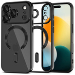 Tech-Protect MagFlex MagSafe Case für iPhone 17 Pro Max - Transparent Schwarz