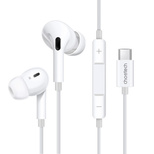 Choetech OC-A011 USB-C In-Ear Headphones 1.2m - White