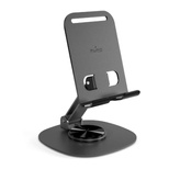 Puro Tilt Pro Aluminium Telefon/Tablet Ständer - Dunkelgrau
