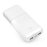 Powerbank Puro DAILY 20 PLUS 20000mAh 2x USB-A / 1x USB-C 22.5W PD AFC - white