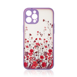 Design Case for iPhone 13 Pro Max floral purple