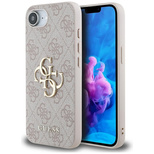 Guess 4G Big Logo Case for iPhone 16e - Pink