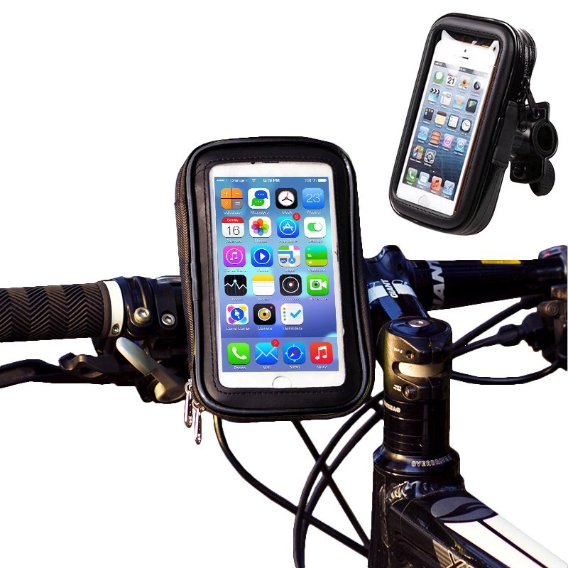Waterproof Motorcycle Bike Mobile Phone Holder Support Universal Bicycle  GPS 360° Swivel Adjustable Motorcycle Cellphone Holder - AliExpress