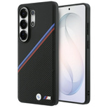 BMW Tricolor Metal Logo MagSafe Case for Samsung Galaxy S26 Ultra - Black