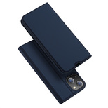 Dux Ducis Skin Pro Holster Flip Cover für iPhone 14 / 13 blau