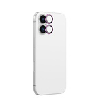 AmazingThing AR Aluminium 2 Linsenglas mit Kameralinsenrahmen für iPhone 16 / 16 Plus - Rosa
