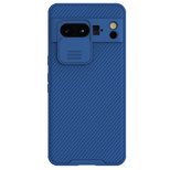 Etui z osłoną na aparat Nillkin CamShield Pro Case do Google Pixel 8 Pro - niebieskie