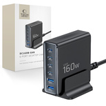 Tech-Protect DC160W-GAN 6-Port 160W Wall Charger - Black