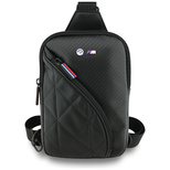 Torebka BMW Carbon Pocket & Metal Logo Crossbody na telefon - czarna