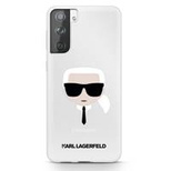 Karl Lagerfeld Karl&#39;s Head Case für Samsung Galaxy S21+ - Transparent