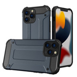 Hybrid Armor robuste TPU/PC Panzer Handyhülle Hard Case für iPhone 13 Pro blau