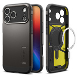Spigen Tough Armor &quot;T&quot; MagSafe Case für iPhone 17 Pro - Grau