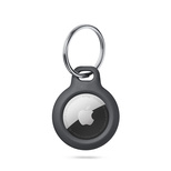 Tech-Protect Rough case for Apple AirTag with ring - black