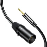 Kabel audio Orico AXKF mini jack 3,5 mm do XLR żeńskiego 5 m - czarny