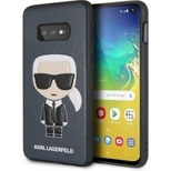 Karl Lagerfeld KLHCS10LIKPUBL S10e G970 hardcase granatowy/navy Iconic Karl Embossed