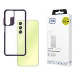 3mk Satin Armor Case+ Lila Hülle für Samsung Galaxy A25 5G – transparent