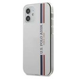 US Polo USHCP12SPCUSSWH iPhone 12 mini 5,4" biały/white Tricolor Collection