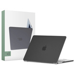 Tech-Protect SmartShell Hülle für MacBook Air 13&quot; M2 / M3 / 2022-2024 - Mattschwarz