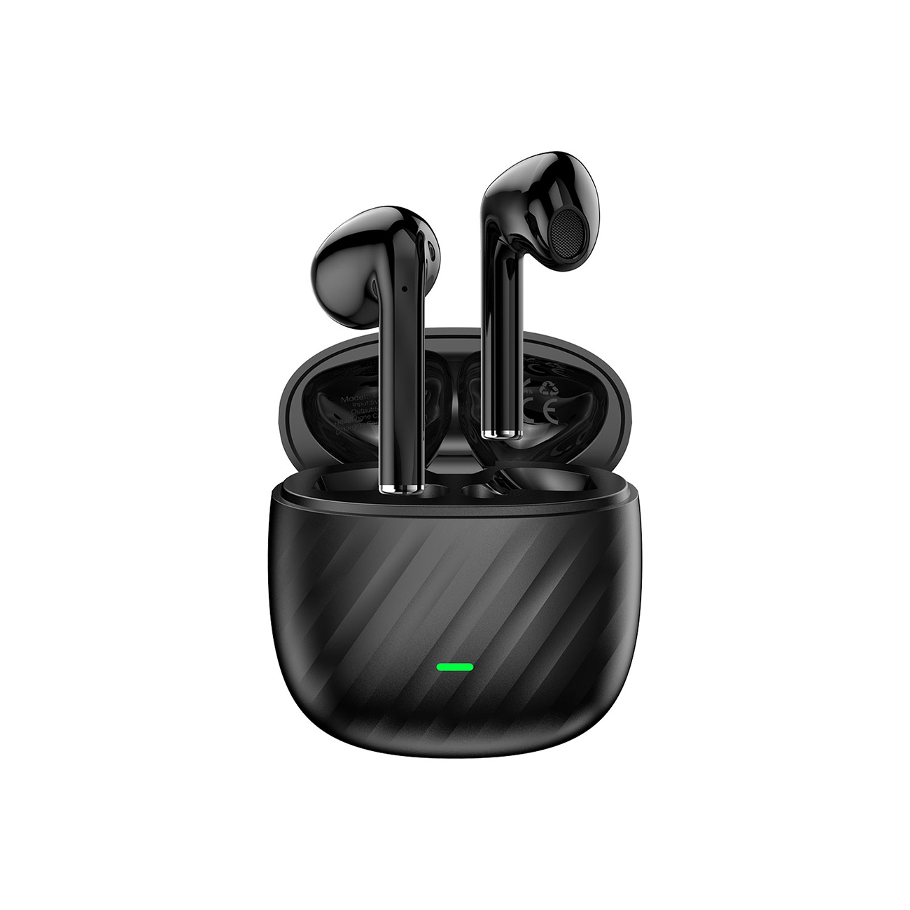 Dudao U14+ kabellose In-Ear-TWS-Kopfhörer auf weißem Hintergrund