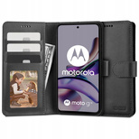 Etui Tech-Protect Wallet na Motorola Moto G13 / G23 / G53 5G - czarne