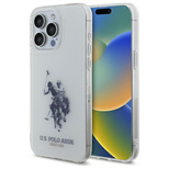 US Polo USHCP15XTPUHRBH iPhone 15 Pro Max 6.7&quot; white Shiny Big Logo