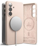 Etui Ringke Silicone MagSafe na Samsung Galaxy S26+ - różowe