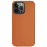 Uniq Lino Hue Magclick Ladehülle für iPhone 15 Pro Max – Orange