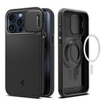 Spigen Optik Armor Mag Hülle mit MagSafe für iPhone 15 Pro – Schwarz