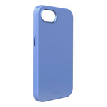 Puro Liquid Silicon Cover „ICON MAG PRO“ mit Magsafe, Metalltasten und Kameraring für iPhone 16E, blau