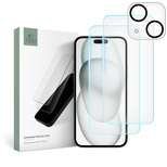 Tech-Protect Supreme Set for iPhone 15 Plus 2x tempered glass for display / tempered glass for camera