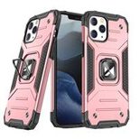 Wozinsky Ring Armor robuste Hybrid-Hülle + Magnethalterung für iPhone 13 Pro Max rosa