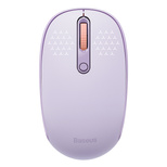 Baseus F01B 2.4GHz Wireless Mouse + Bluetooth 3.0 + 5.0 - Purple