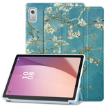 Tech-Protect SmartCase for Lenovo Tab M9 9&quot; TB-310 - blue with sakura flowers