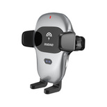 Dudao Automatic Car Holder with Built-in Qi 15W Wireless Charger Gray (F20xs)